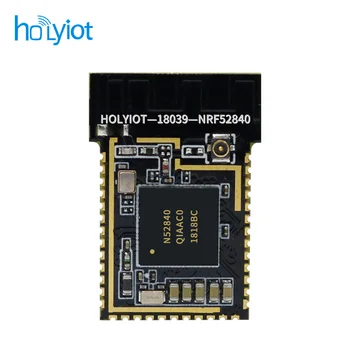 Модуль Holyiot nRF52840 Bluetooth с низким энергопотреблением, дальность действия 500 метров, bluetooth 5,0, печатная плата и IPX антенна