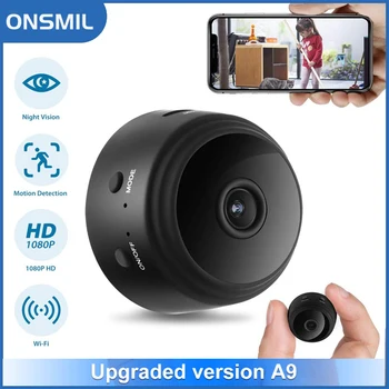 ONSMIL Новая Беспроводная мини-камера безопасности 1080P Wifi Магнитная Внутренняя IP-камера Радионяня Камеры видеонаблюдения Умный Дом