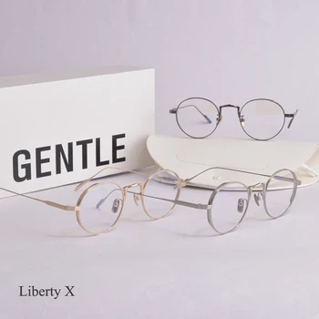 МЯГКИЕ титановые женские мужские очки для чтения с антисиневыми линзами в оправе для очков по рецепту для мужчин и женщин с оригинальным логотипом