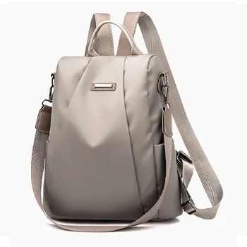 Рюкзак с защитой от взлома, Женская сумка 2023, Новая корейская версия, Модная сумка, рюкзак из нейлоновой холщовой ткани Оксфорд