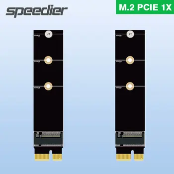 M.2 nvme к PCIe 1x Карта-адаптер Aoteng Карта-адаптер NVMe M2 к PCI Express x1 Riser Card Карта-конвертер SSD
