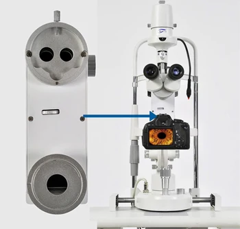 Встроенный светоделитель с креплением камеры для микроскопа с щелевой лампой CSO