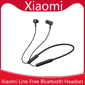 Xiaomi Line Бесплатная Bluetooth-гарнитура aptX Adaptive, Новые спортивные наушники с шейным ободком, быстрая зарядка, Беспроводные наушники Mi для iPhone